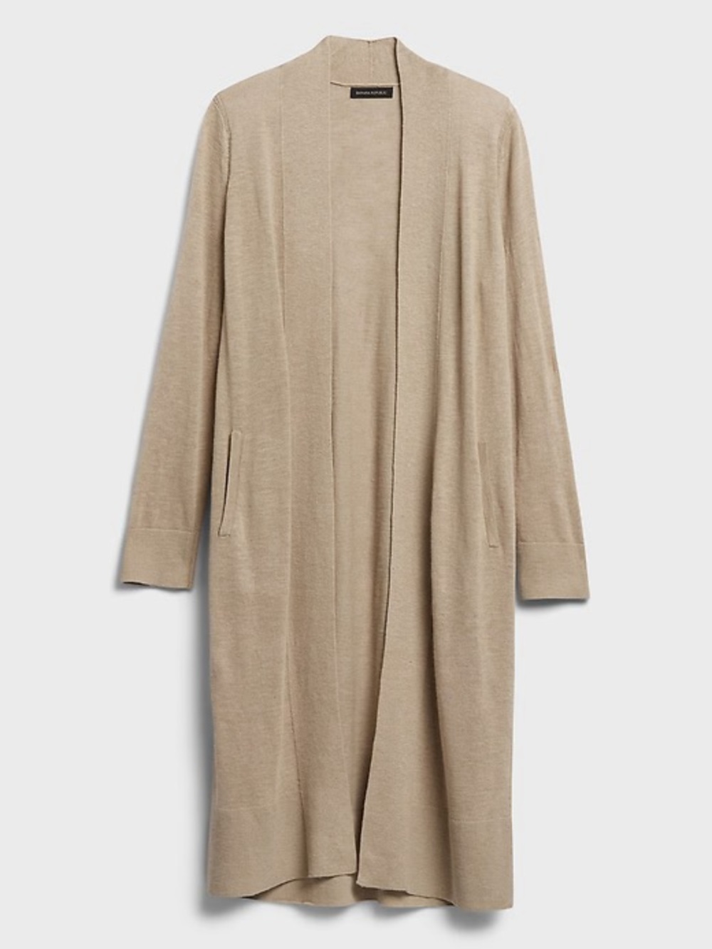 Banana republic linen blend duster cardigan
